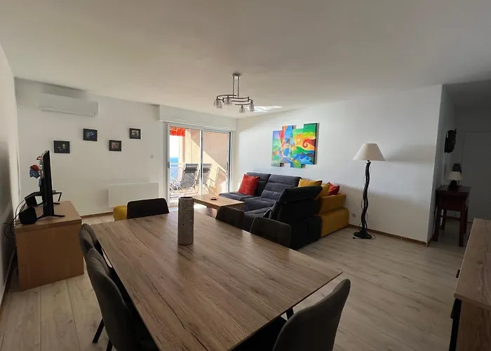 Superbe 3 Pieces Vue Mer Sur Les Sanguinaires شقة *